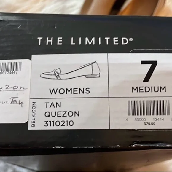 The Limited Women's Quezon Tan Faux Leather Flats - Picture 5 of 5